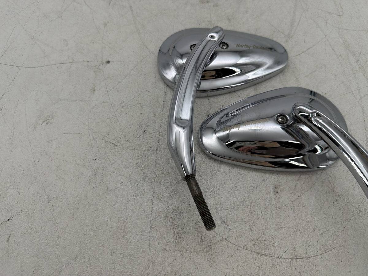 2004 Harley Electra Glide CVO Screamin Eagle OEM Left Right Rear View Mirror