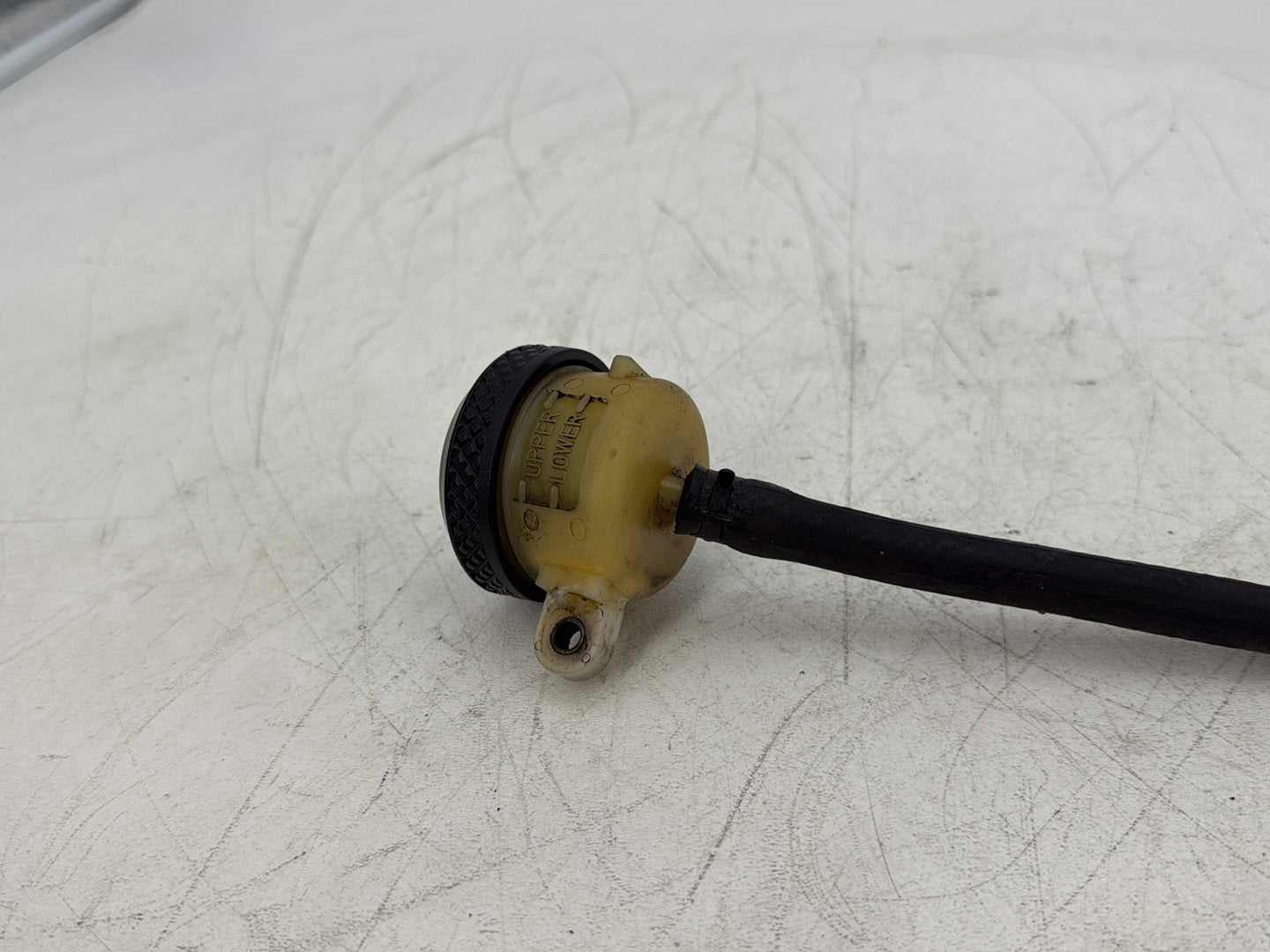 2008 Harley Sportster XL883L 883 Rear Brake Line Master Cylinder Reservoir Tank