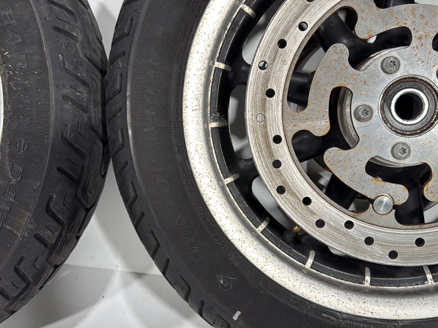 2008 Harley Touring FLHTCU Electra Glide Ultra OEM Front & Rear Wheel Rim Tire