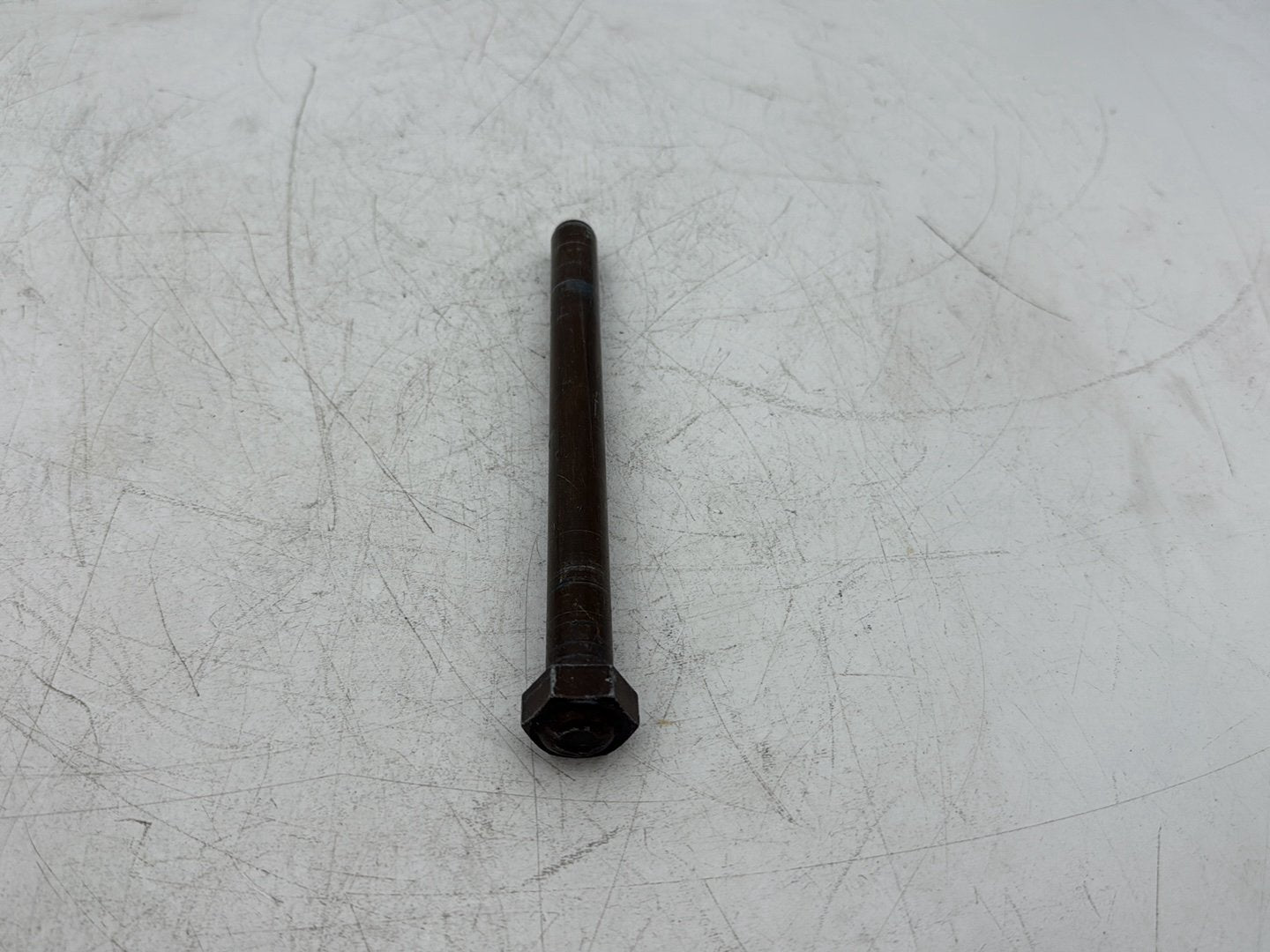 2005 Harley Dyna FXDWG Wide Glide OEM Rear Fork Swingarm Pivot Bolt Shaft