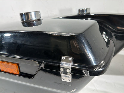 2009 Harley Road King Touring Police OEM Left Right Saddlebags Luggage NOKey