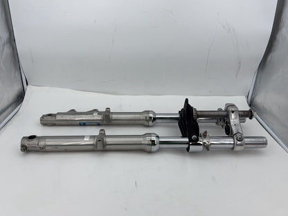 1993 Harley Sportster XLH883H Hugger 883 OEM Front Triple Tree Set & LH RH Fork Legs Sliders