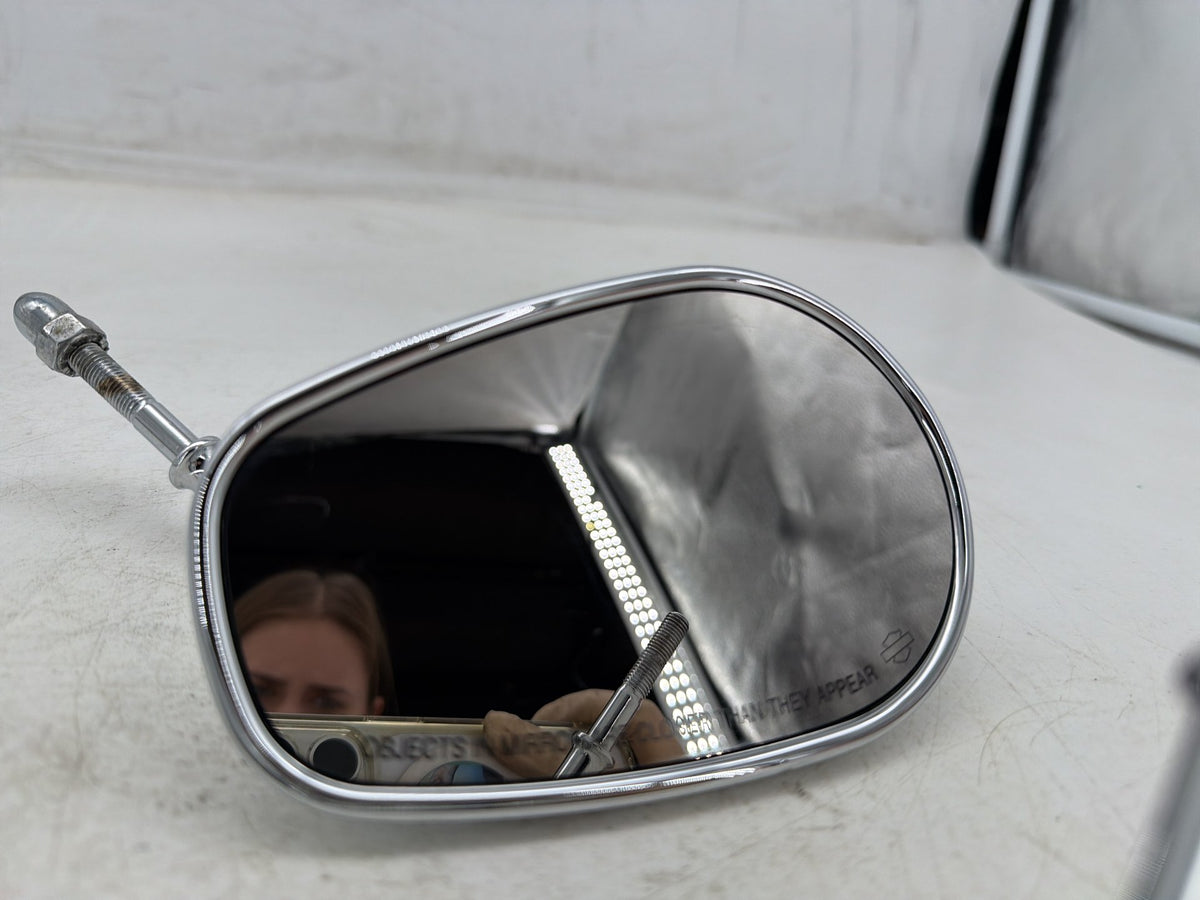 2006 Harley Softail Deuce FXSTDI OEM Left Right Rear View Mirror