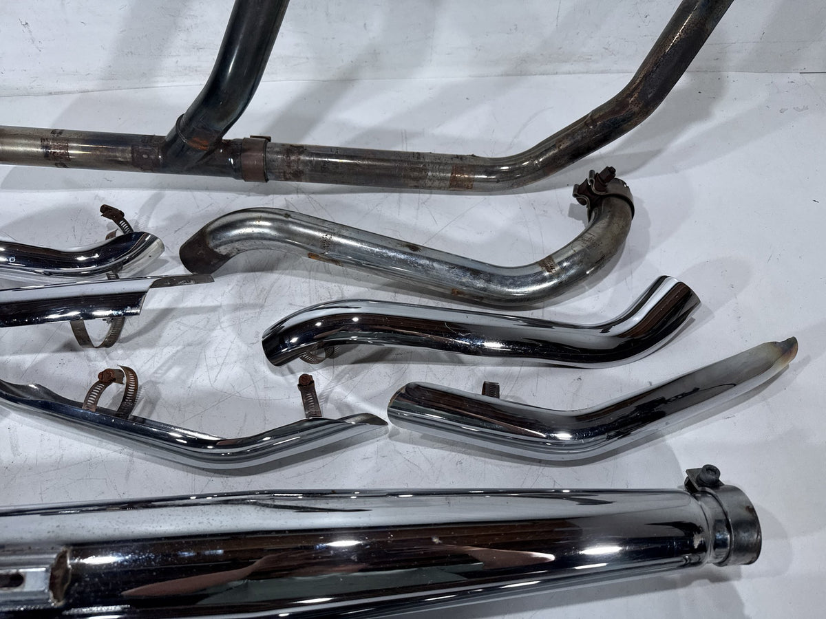 1993 Harley Electra Glide Touring FLHT OEM Exhaust Header Pipes Muffler
