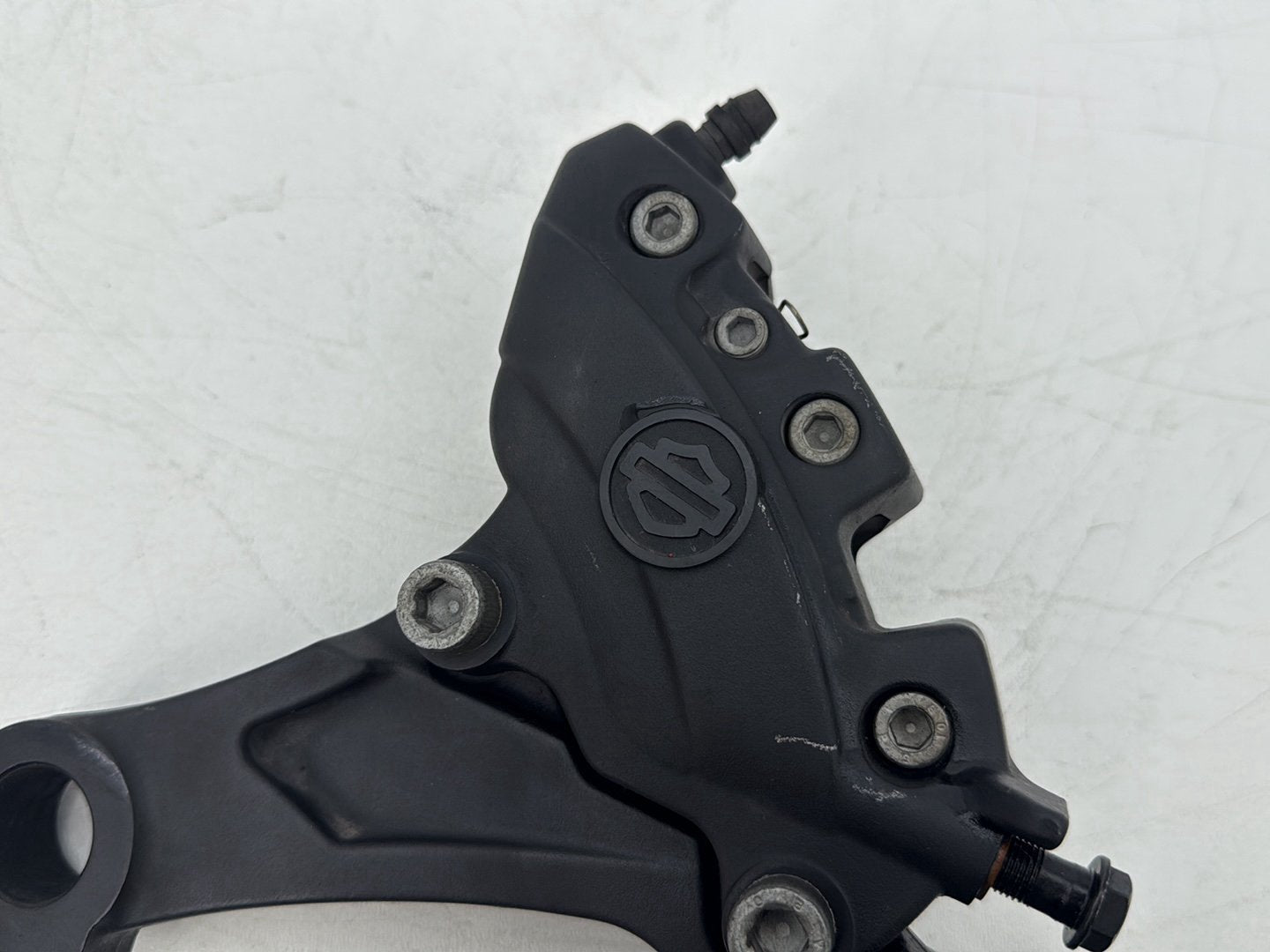 2015 Harley Touring FLHXS Street Glide OEM Rear Back Brake Caliper w/ Bracket