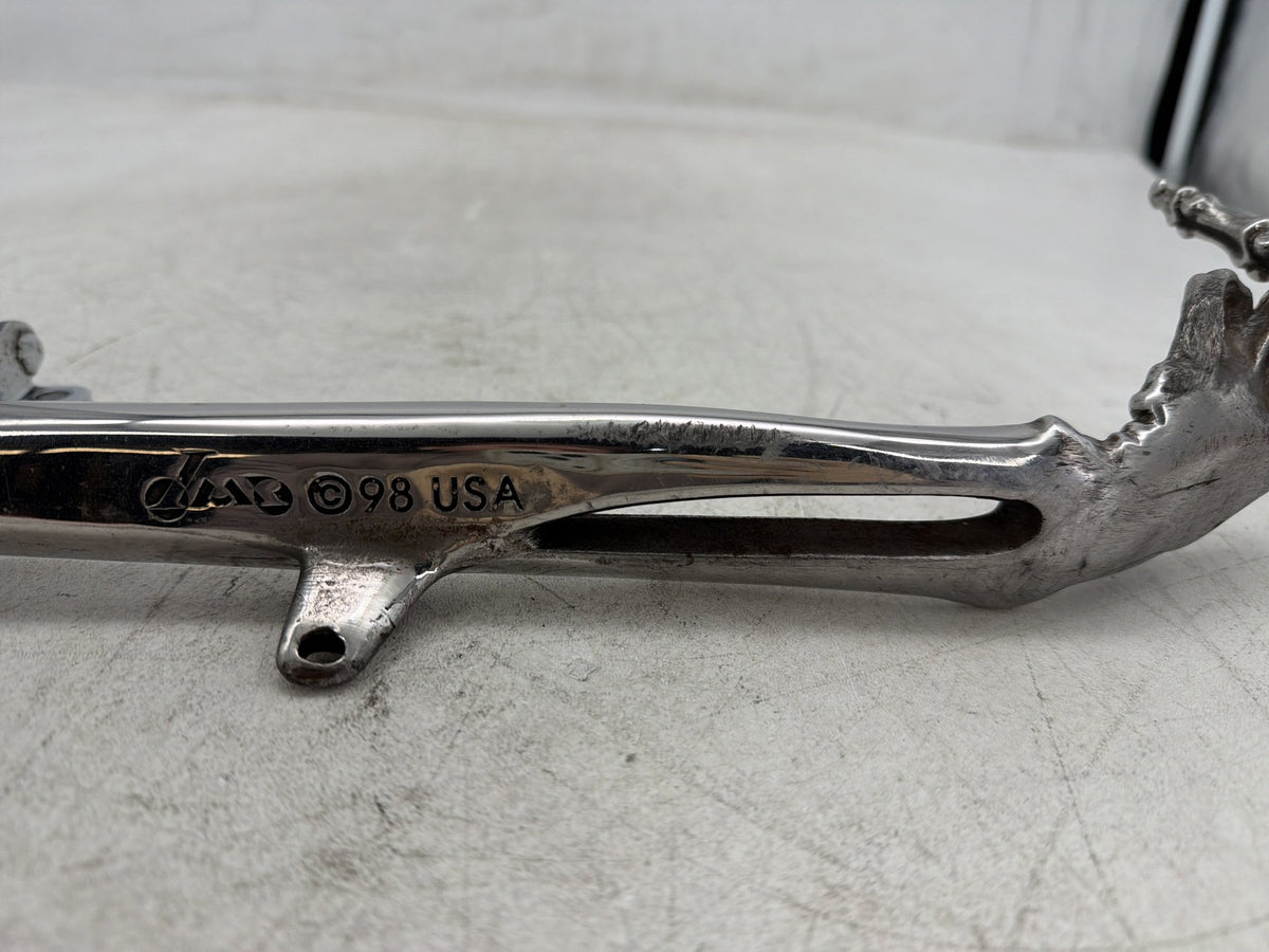 2004 Harley Electra CVO Eagle Left Side Jiffy Kick Stand Salute Skeleton Claw
