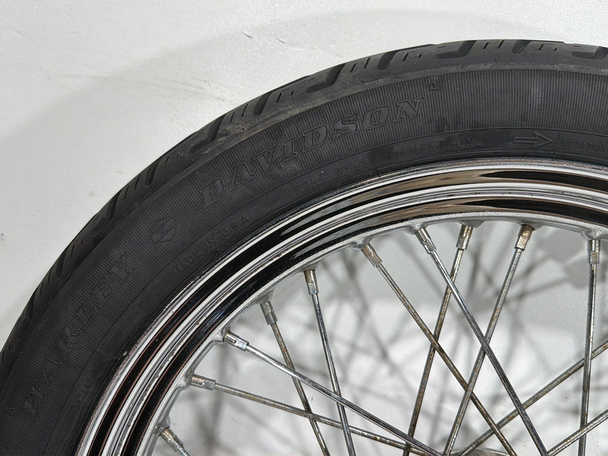 2005 Harley Sportster 1200 XL1200R OEM Front Rear Wheel Rim Tire Spoked 16" 19"