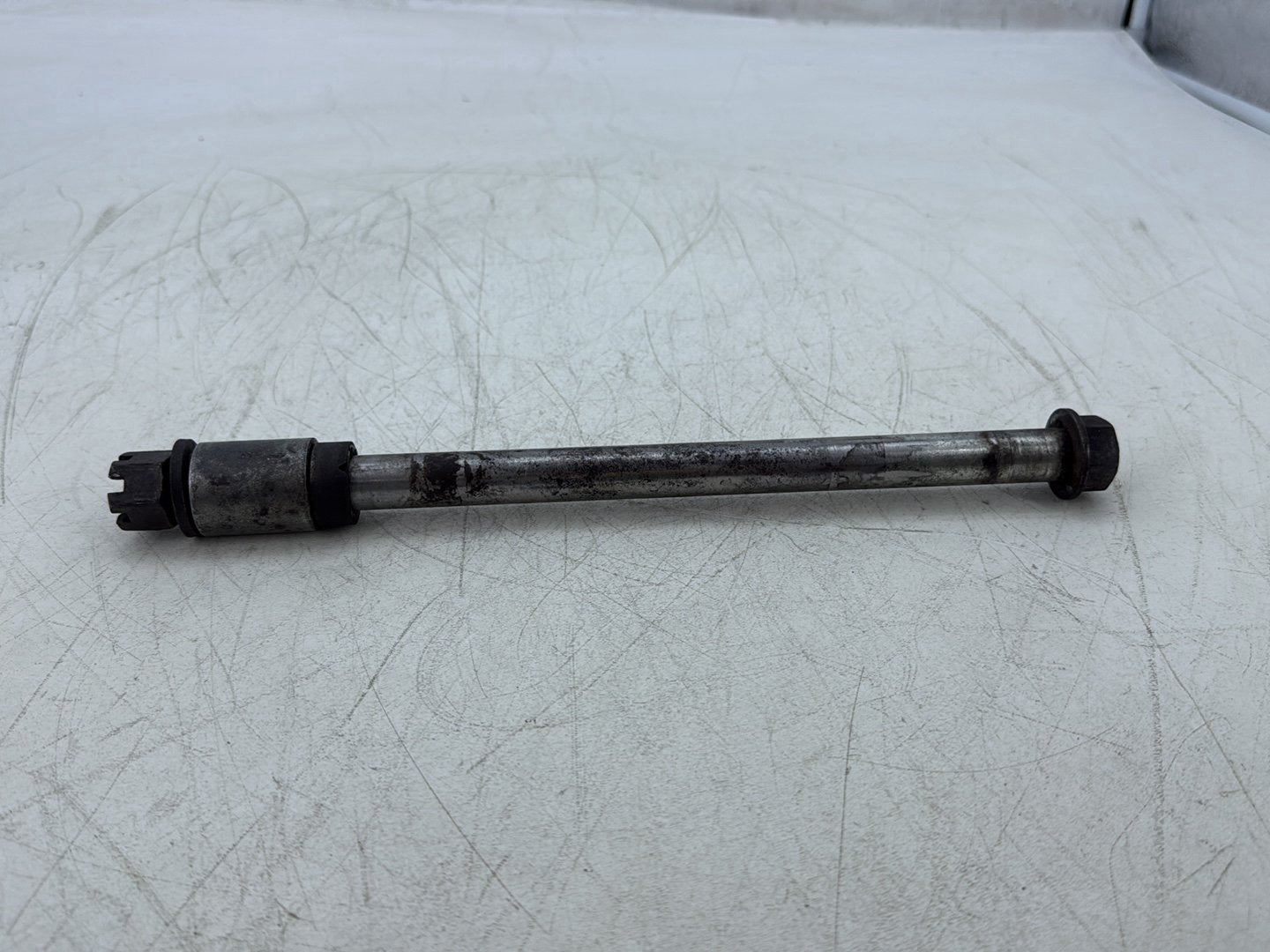 2004 Harley Sportster XL883C 883 Custom OEM Rear Wheel Axle Bolt Shaft