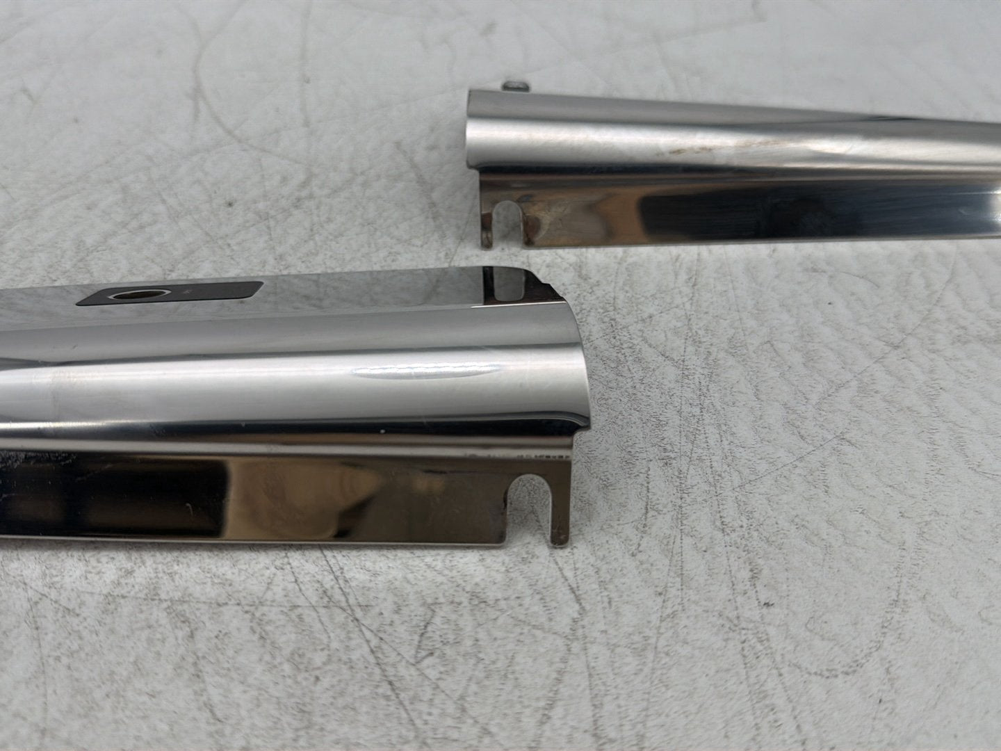 2011 Harley Heritage Softail Classic FLSTC OEM Front Left & Right Fork Side Covers