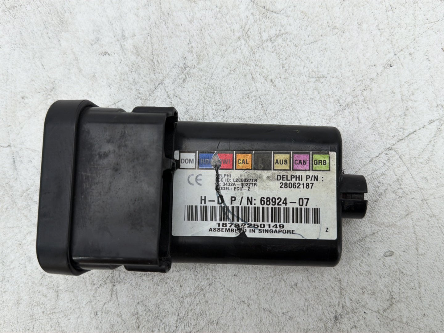 2009 Harley Street Glide Touring FLHX OEM Turn Signal Security Module TSSM