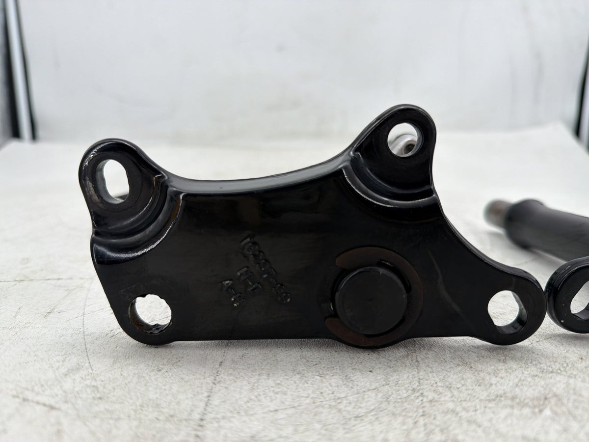 00 Harley Sportster 1200 Custom XL1200C Left & Right Driver Step Foot Rest Pegs