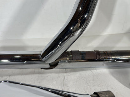1999 - 2006 Harley-Davidson Touring Electra Glide Ultra Exhaust Header Pipes Muffler Vance & Hines 65621-99B , 65539-95A