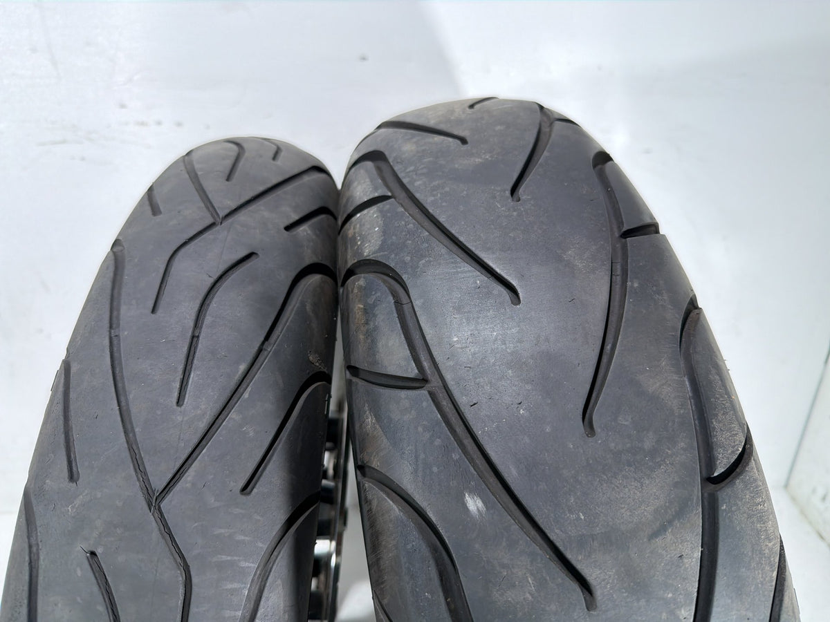2010 Harley Street Glide Touring FLHX OEM Front & Rear Wheel Rim Tire 18" 18"