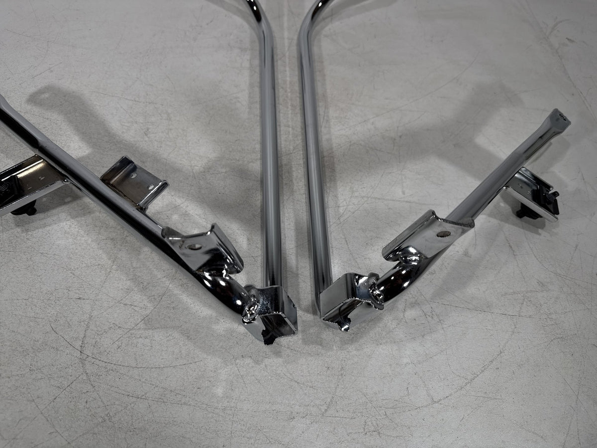 2012 Harley Street Glide Touring OEM Rear Left Right Saddlebag Guard Rails Bar