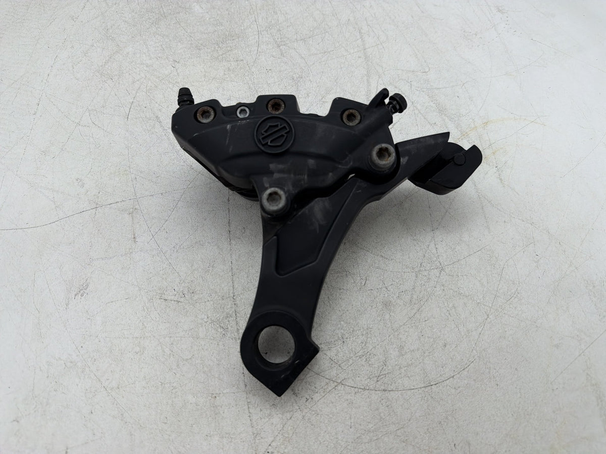 09 Harley Electra Glide Touring CVO Eagle OEM Rear Back Brake Caliper w/ Bracket