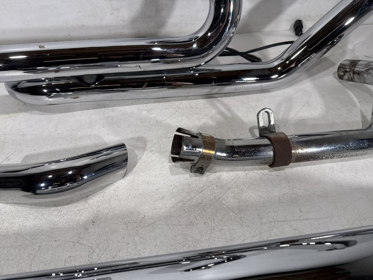 2012 Harley Street Glide Touring FLHX OEM Exhaust Header Pipes Muffler