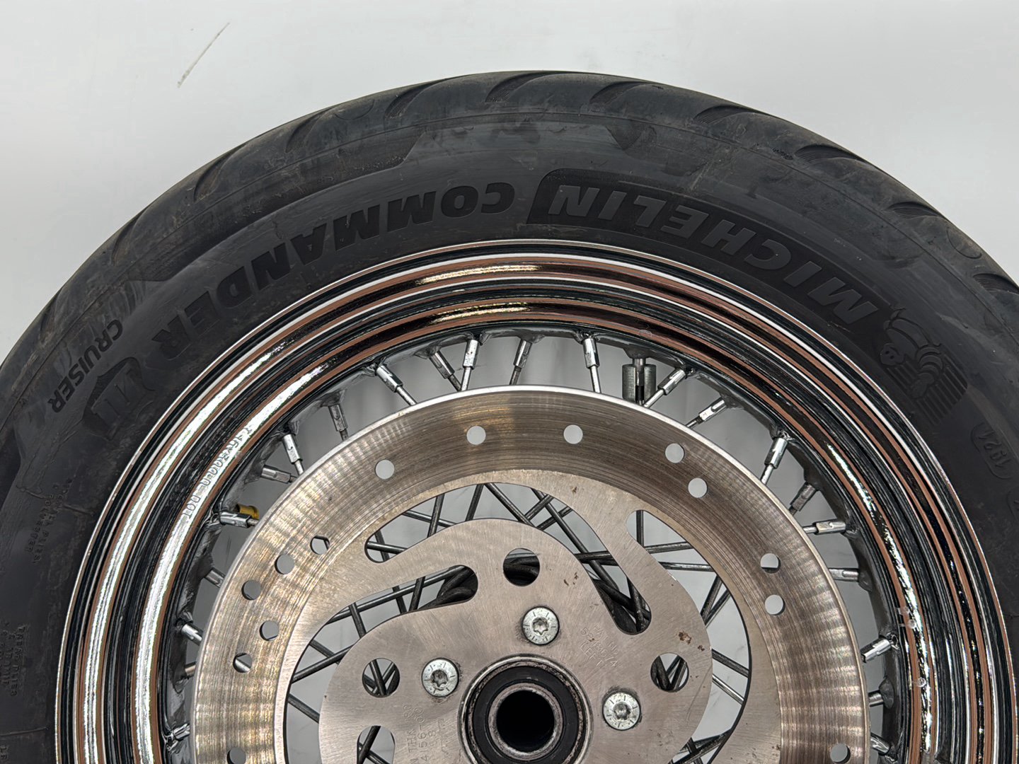2007 Harley Softail Heritage Classic FLSTC OEM Rear Wheel Rim Tire Spoked