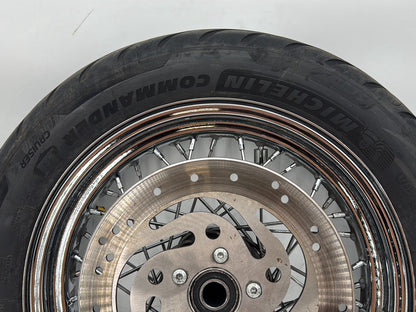 2007 Harley Softail Heritage Classic FLSTC OEM Rear Wheel Rim Tire Spoked