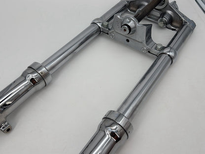 1999 - 2006 Harley-Davidson Dyna Wide Glide Front Triple Tree Set & LH RH Fork Legs Sliders 45679-92 , 45874-91