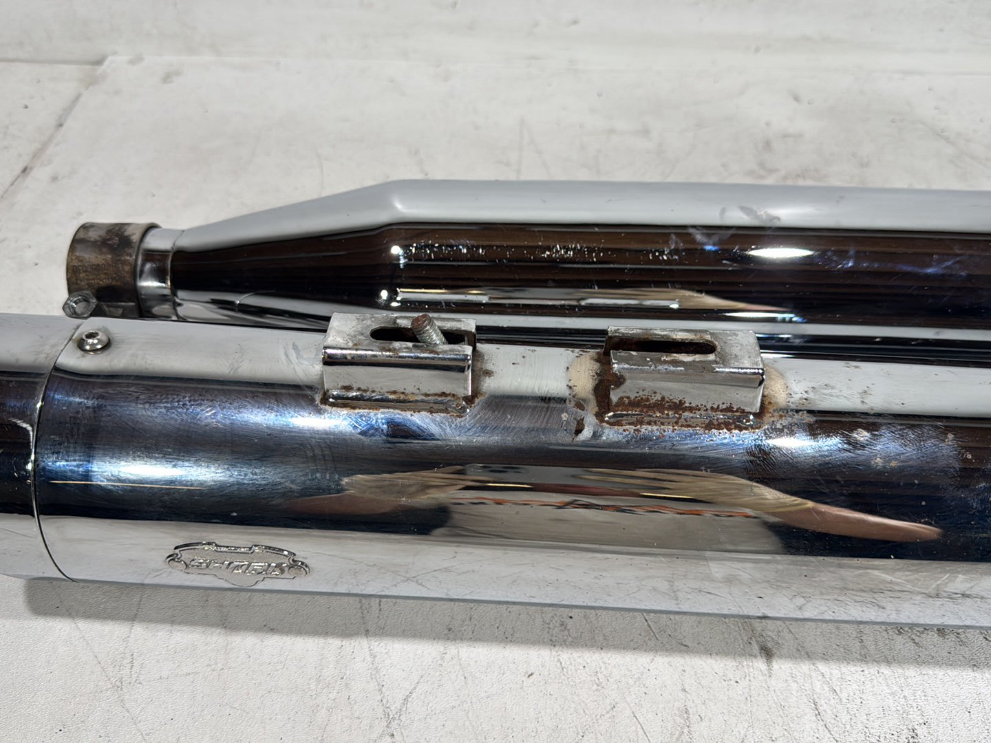 1996 Harley Road King Touring Police FLHPI OEM Exhaust Muffler Silencer Slip On