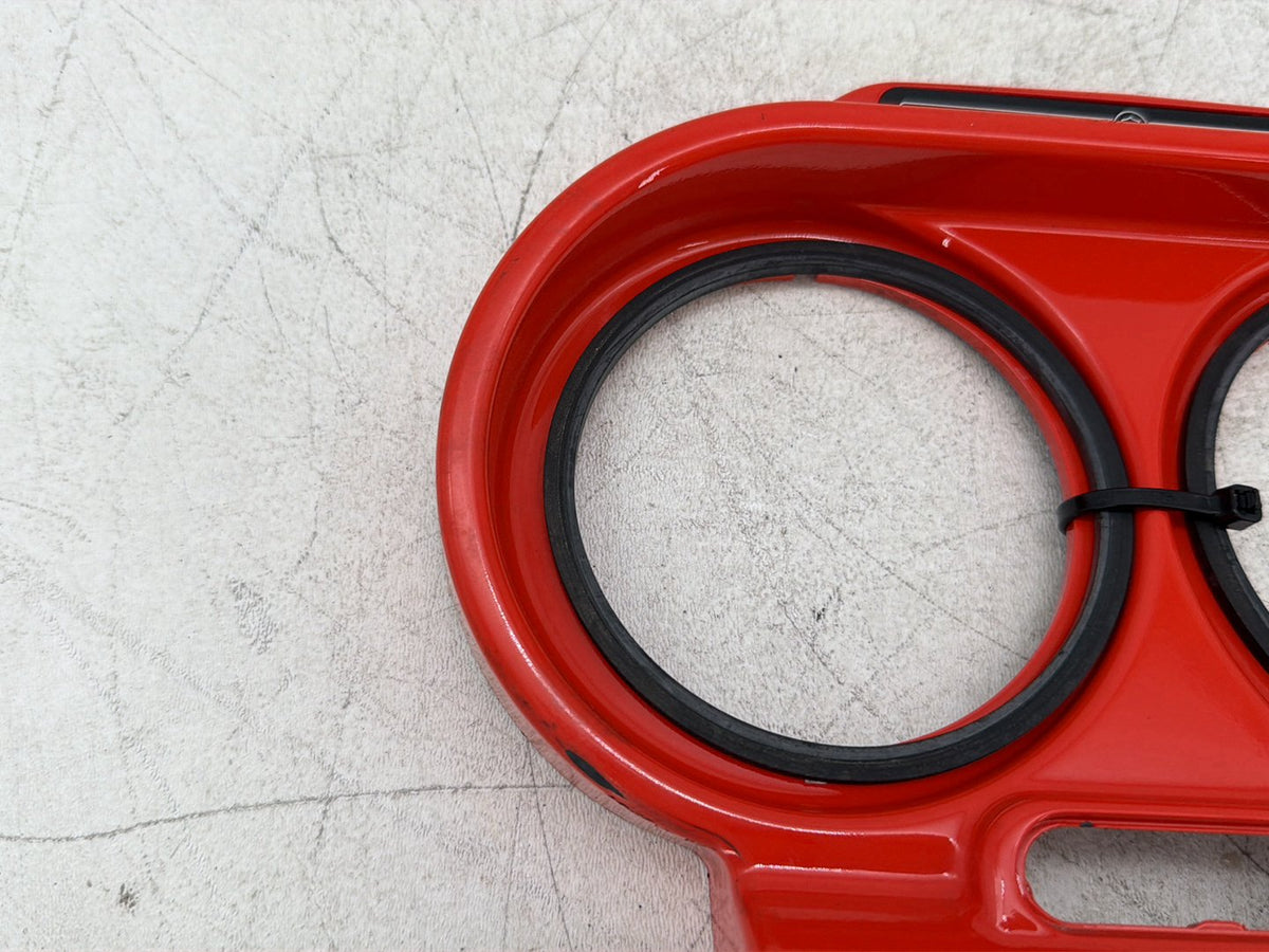 09 Harley Road Glide Touring FLTR OEM Nacelle Speedo Tacho Bezel Trim 67923-98B