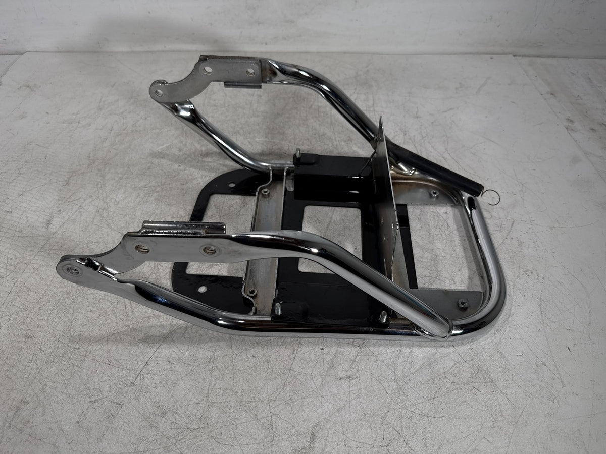 2009 Harley Electra Glide Touring CVO Rear Back Luggage Rack Storage Baggage Bar