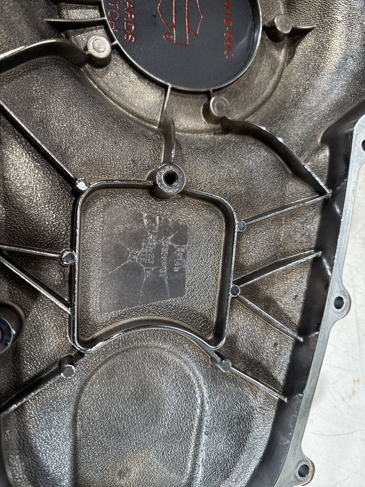 2013 Harley Street Glide Touring FLHX OEM Outer Primary Clutch Cover Eagle