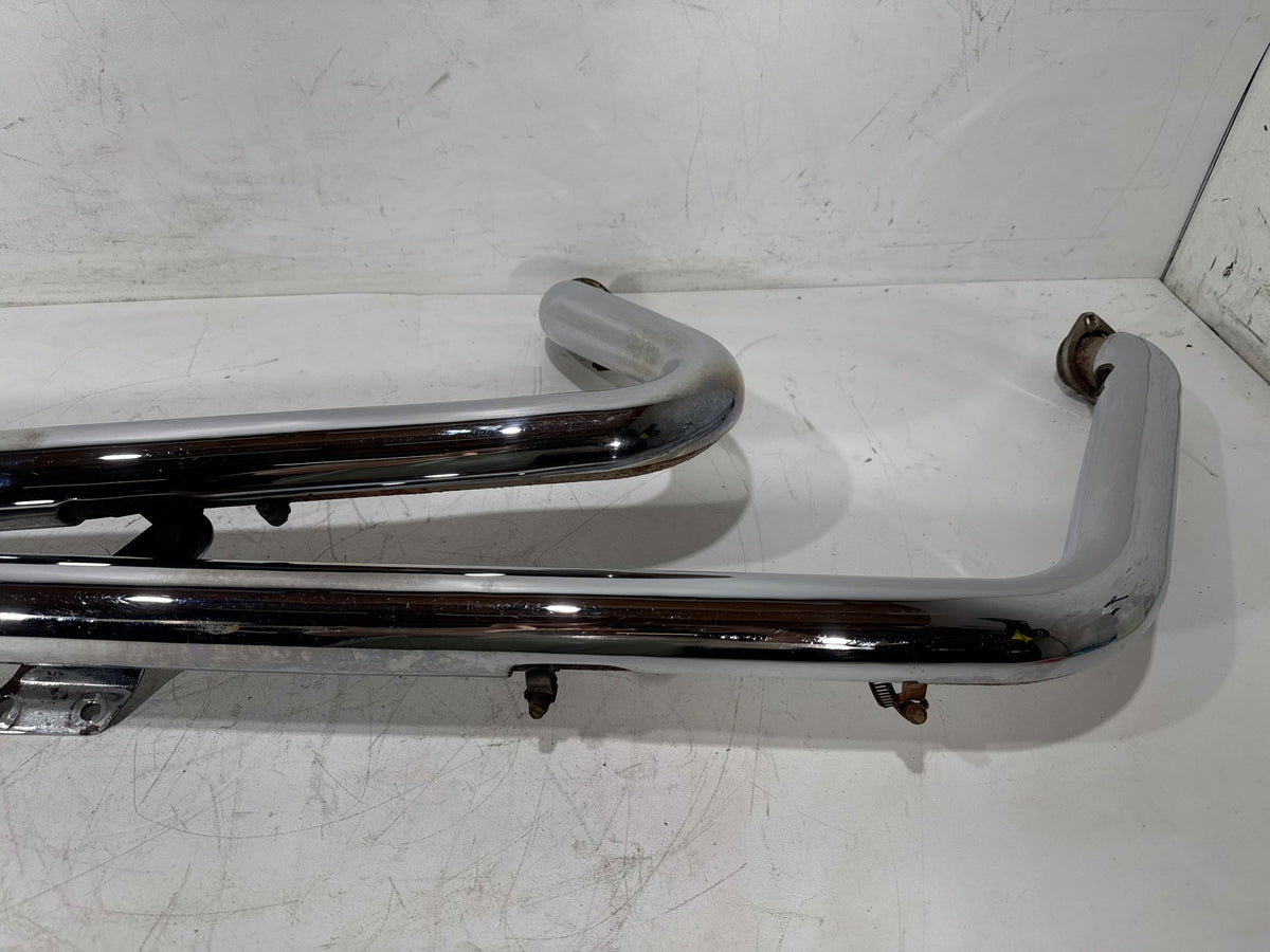 2001 Harley Softail Standard FXST Exhaust Header Pipes Muffler HOOKER Step Tuned