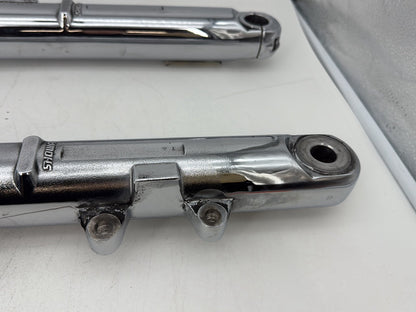 2007 - 2012 Harley-Davidson Dyna Super Glide Front Triple Tree Set & LH RH Fork Legs Sliders 45867-08