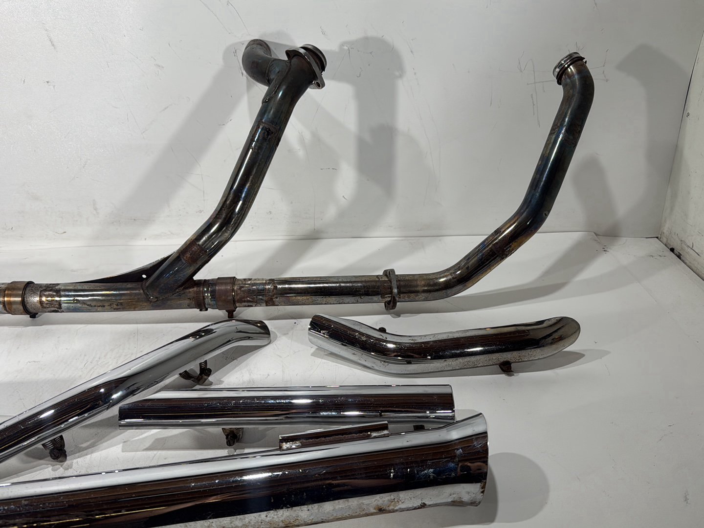 1996 Harley Electra Glide Touring FLHT OEM Exhaust System Header Pipe