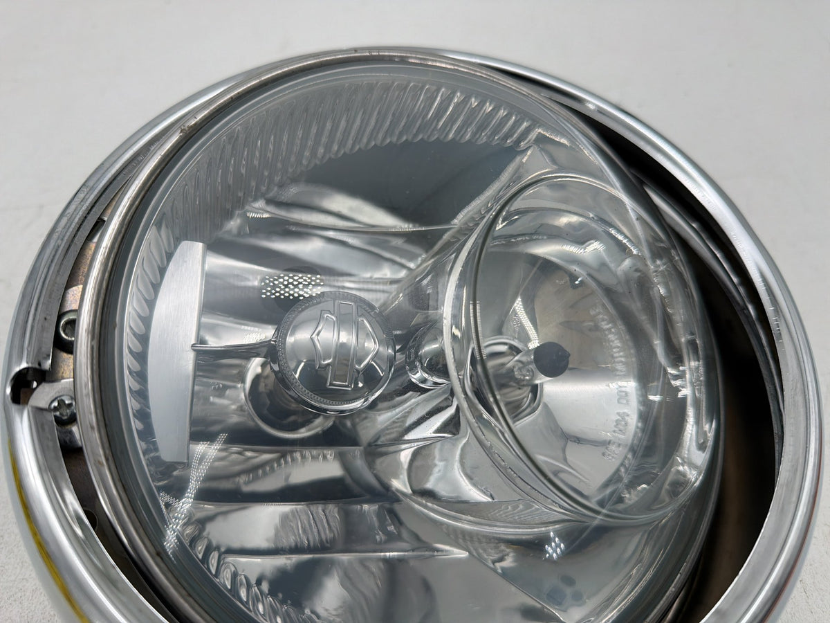 07 Harley Electra Glide Touring CVO Eagle Headlight Headlamp Head Light Halogen