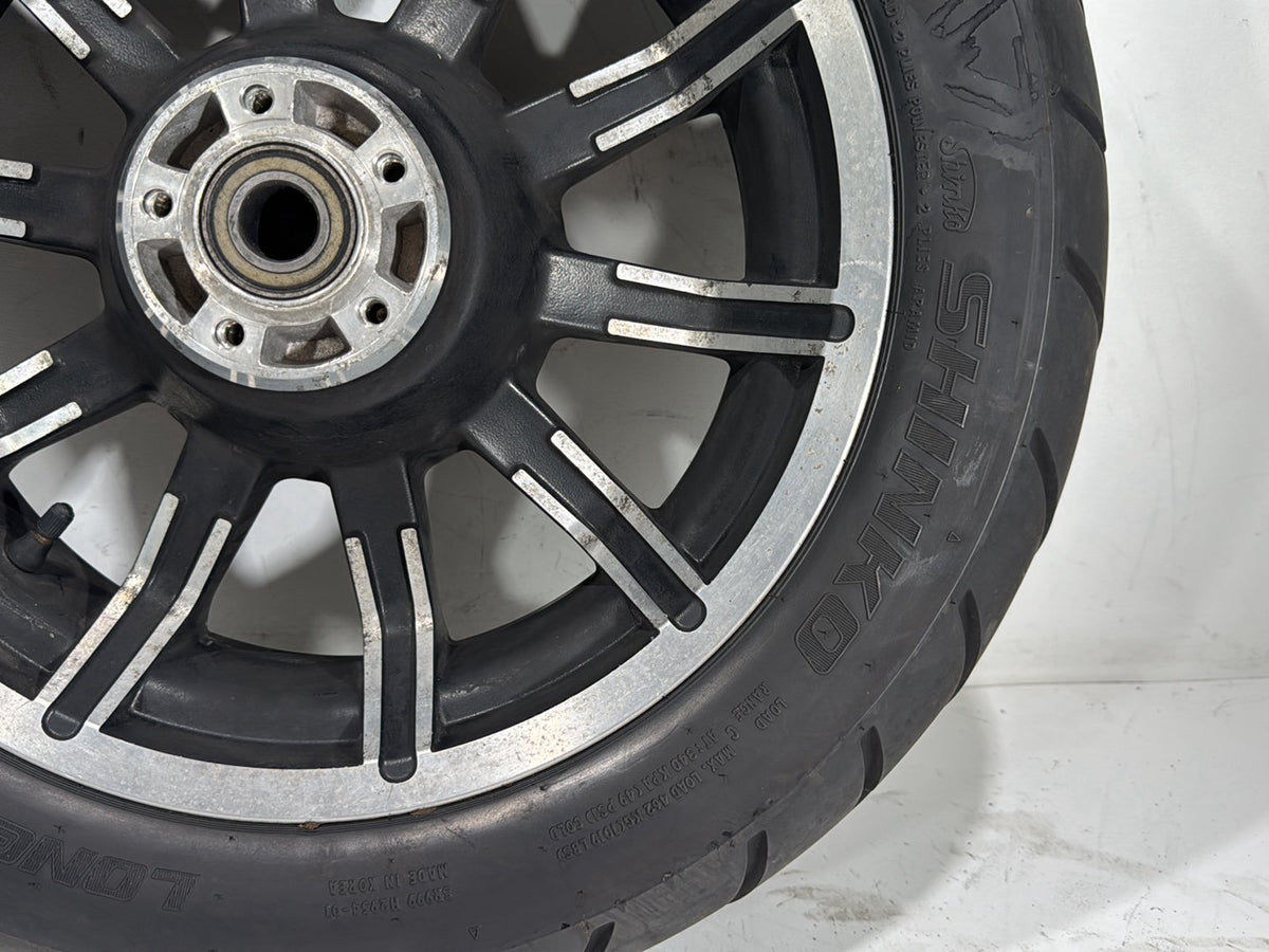 15 Harley Electra Glide Touring Ultra Low OEM Rear Wheel Rim Tire 180/65B16 16"
