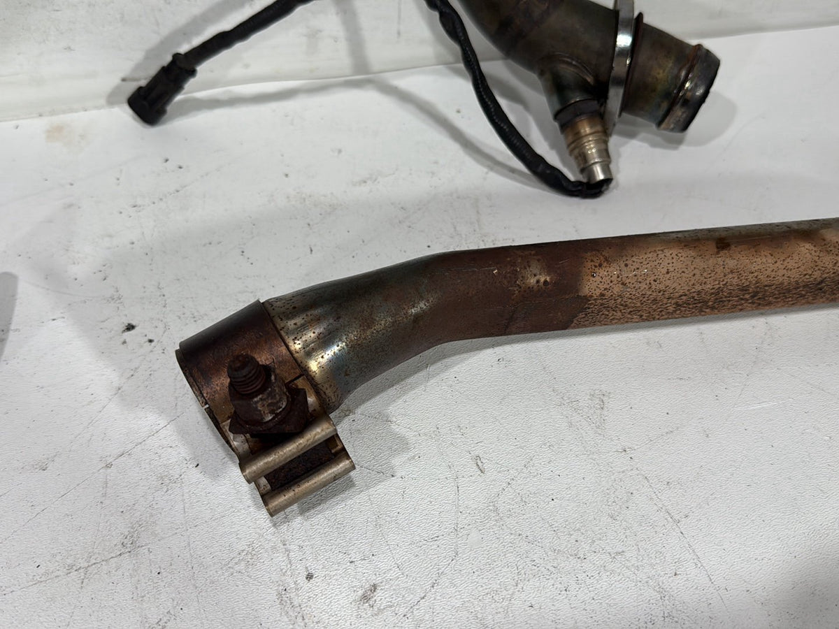 2009 Harley Road King Touring Police OEM Exhaust Header Pipes Muffler