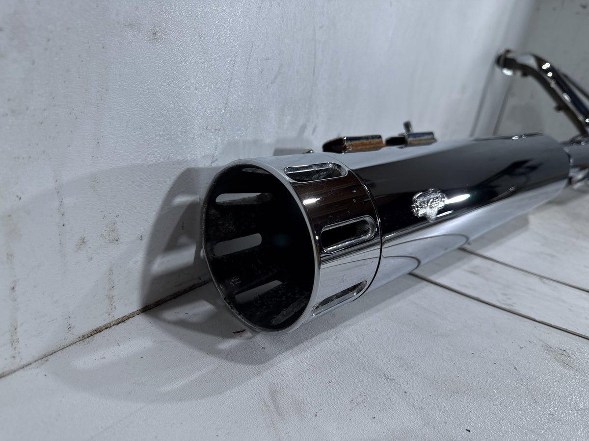 2013 Harley Electra Glide Touring FLHTCU Exhaust Header Pipes Muffler SHARK Road