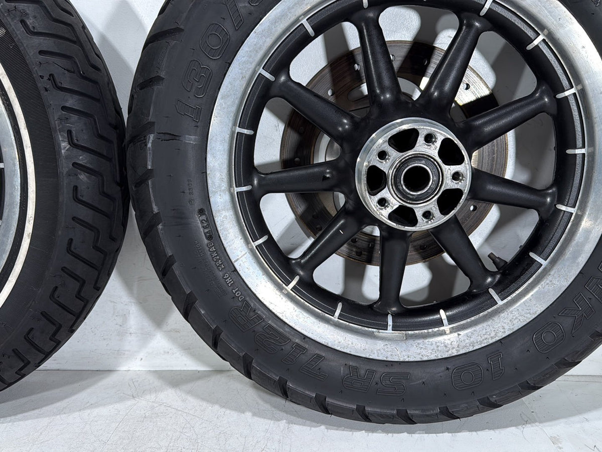 2007 Harley Electra Glide Touring Ultra OEM Front & Rear Wheel Rim Tire 16"