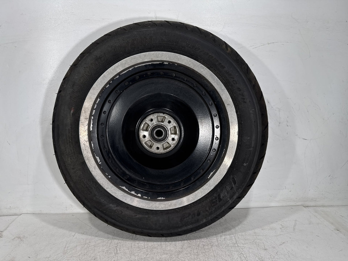 2001 Harley Fat Boy Softail FLSTF OEM Front Wheel Rim Tire 130/90B16 16"