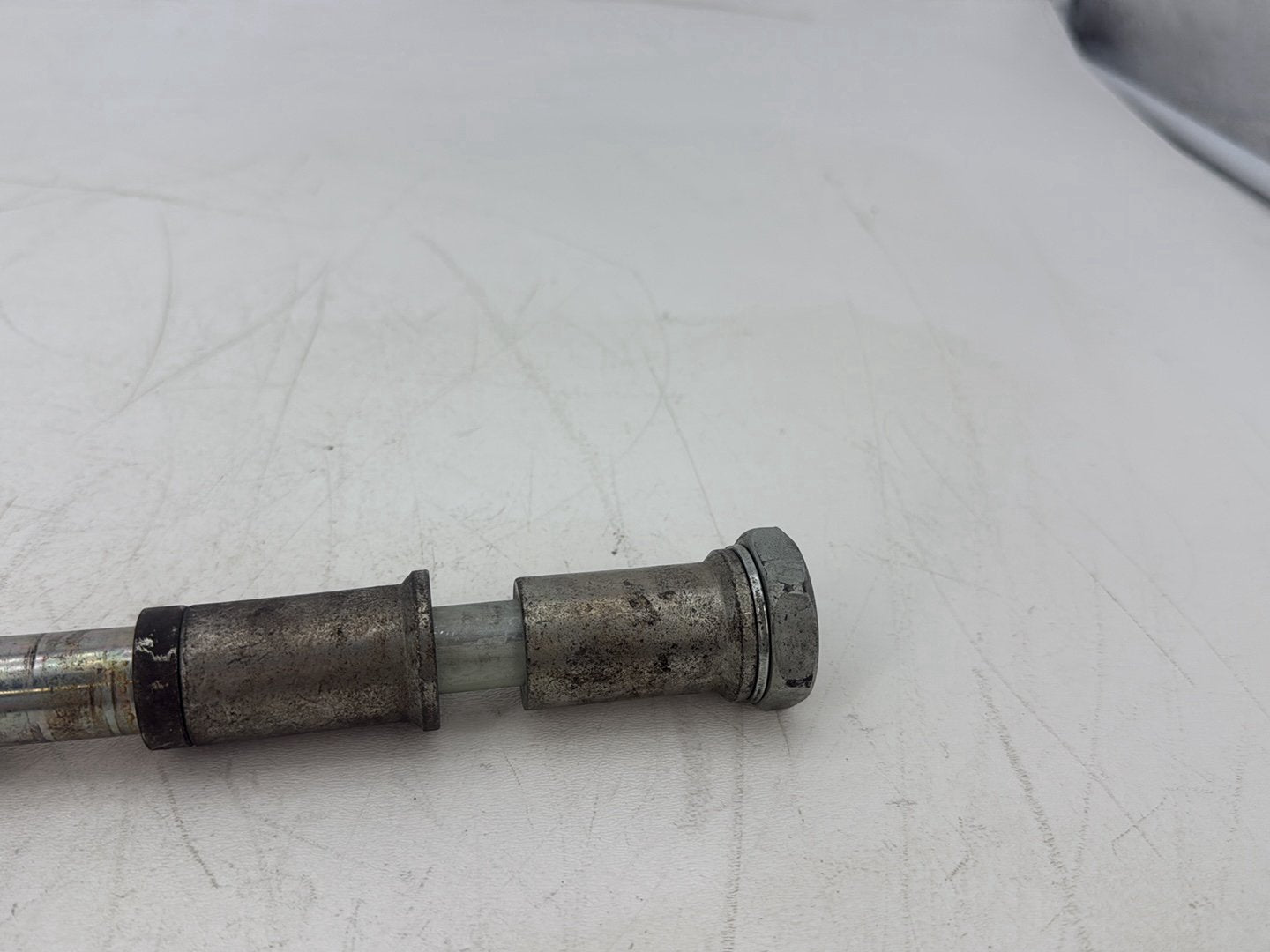 2006 Harley Softail FLSTCI Heritage Classic OEM Rear Fork Swingarm Pivot Bolt Shaft