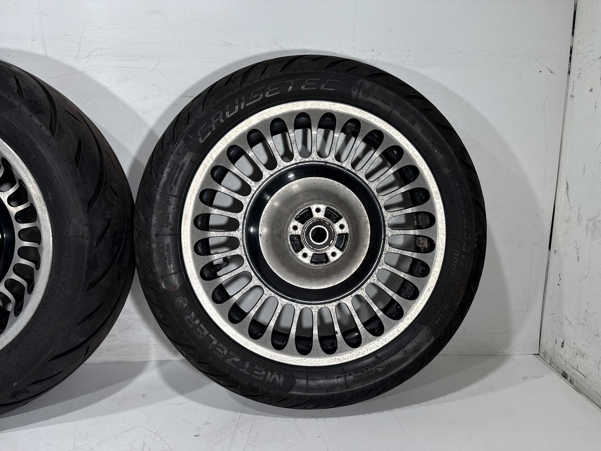 2011 Harley Road King Touring FLHR OEM Front & Rear Wheel Rim Tire 16" 17"