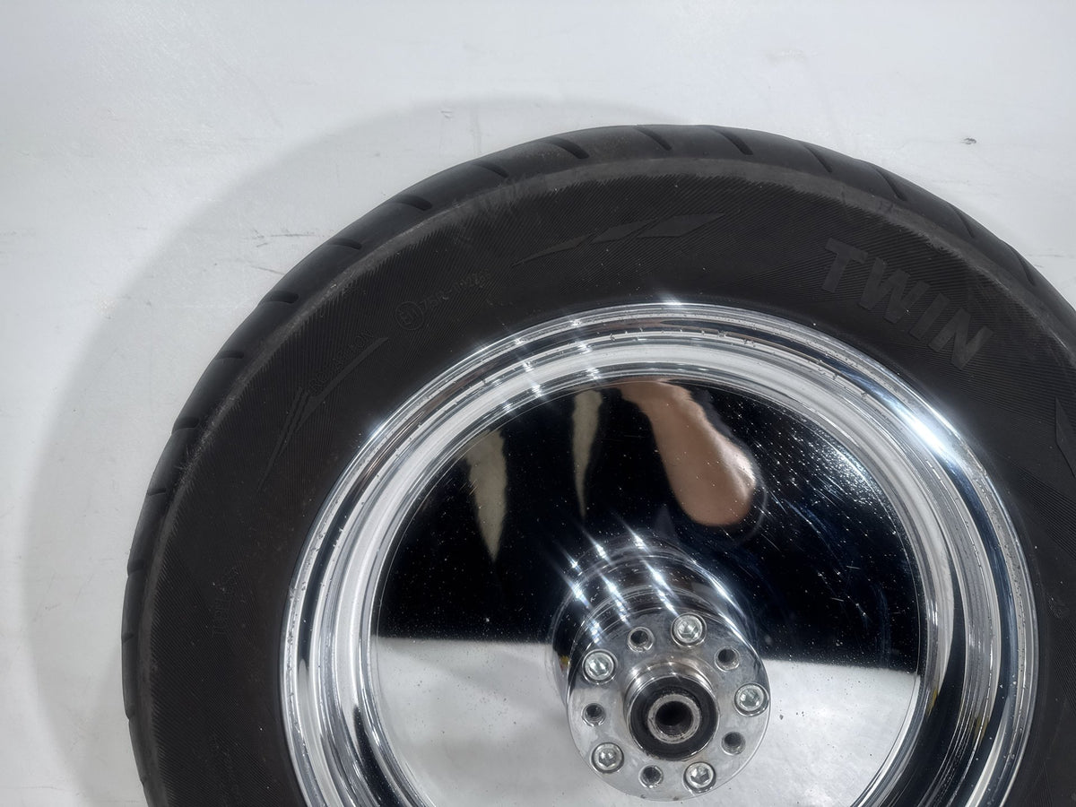 94 Harley Softail Custom FXSTC OEM Rear Wheel Rim Tire 140/90B16 77H 16" Chrome