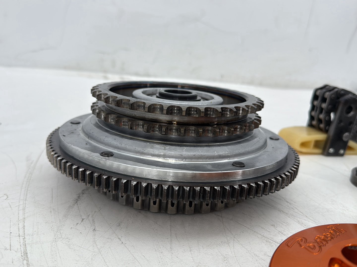 1997 Harley Softail FLSTC Heritage Classic OEM Clutch Basket Chain Tensioner Kit