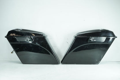 2008 - 2016 Harley-Davidson Touring Road Glide Left Right Saddlebags Luggage NOKey 90752-93