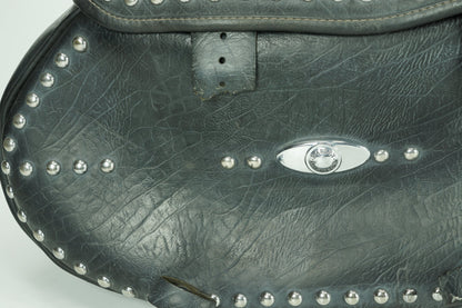 2007 - 2012 Harley-Davidson Softail Heritage Classic Rear Left Right Saddlebags Luggage Leather  	90476-06A