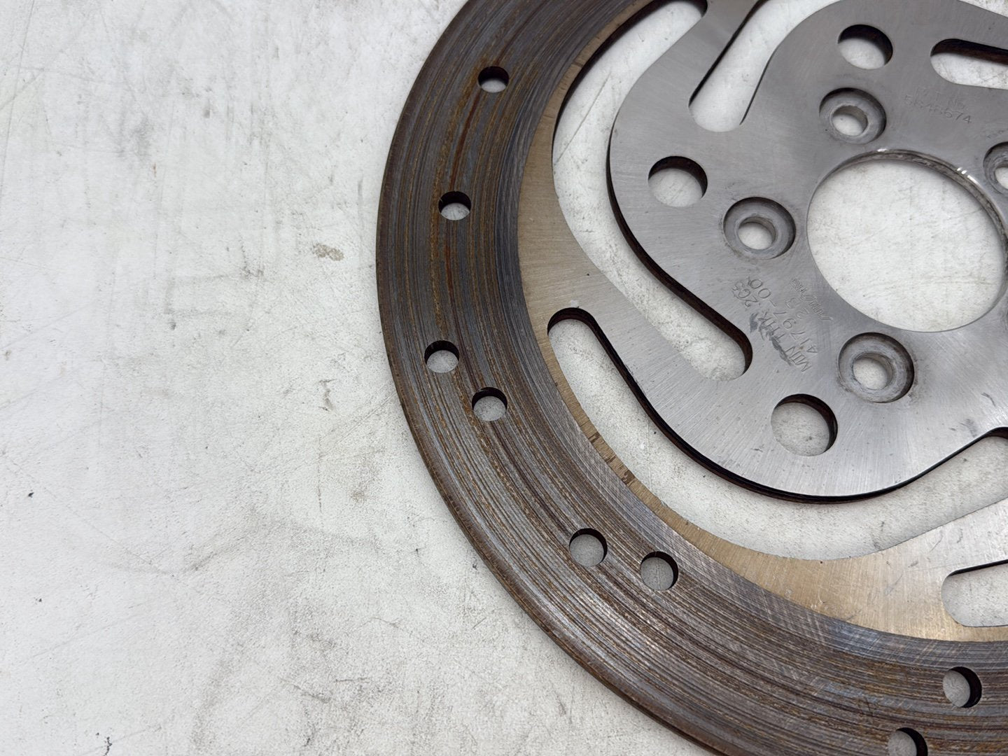 2012 Harley Dyna FXDF Fat Bob OEM Front Brake 1 Rotor Disc
