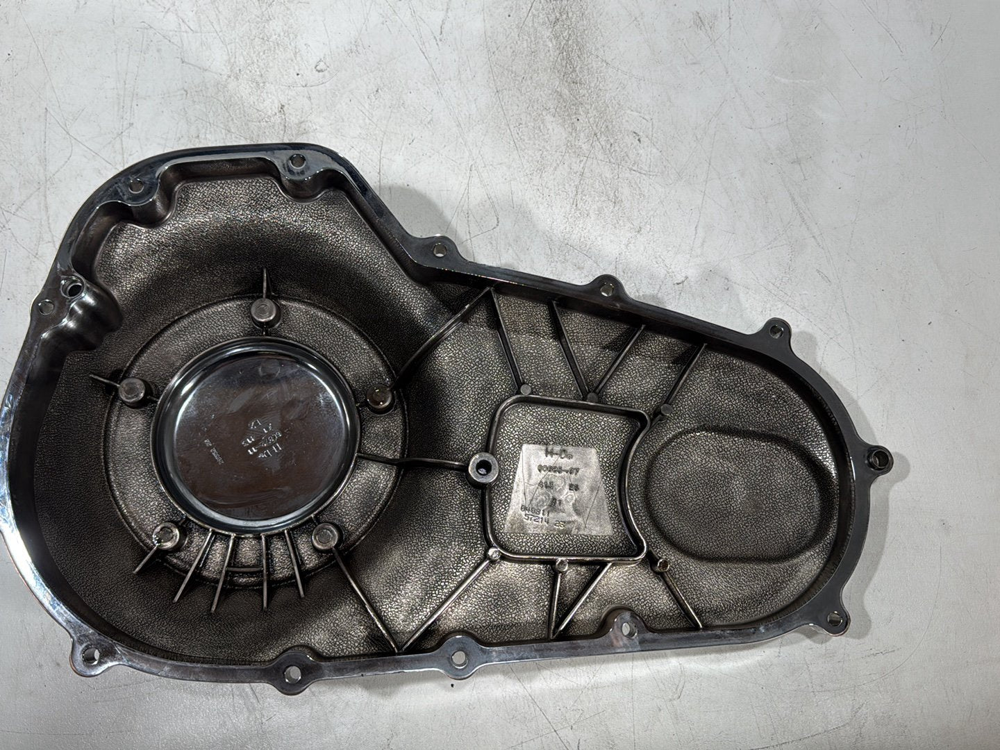 2011 Harley Street Glide Touring FLHX OEM Outer Primary Clutch Cover