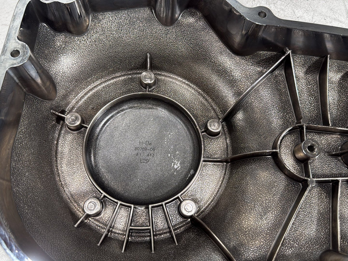 2014 Harley Dyna Low Rider FXDL OEM Outer Primary Clutch Cover SCRATCHED