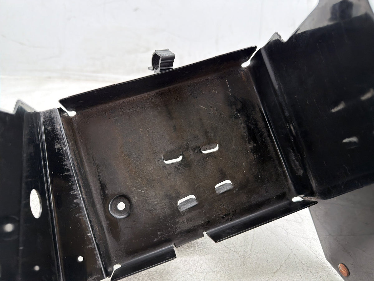 2004 Harley Electra Glide CVO Screamin OEM Battery Tray Bracket Holder Carrier