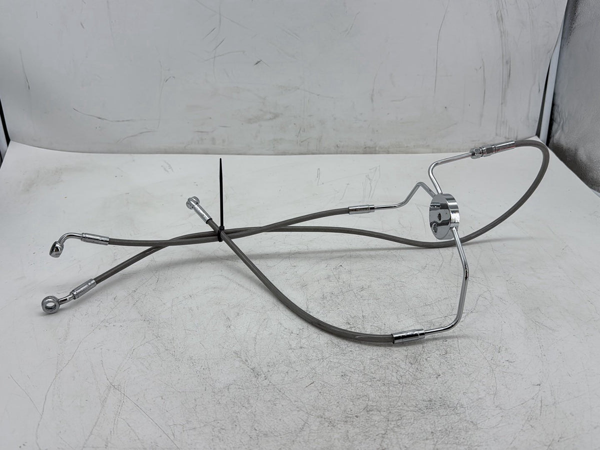 2007 Harley Road King Touring FLHR OEM Front Brake Hose Line Pipe