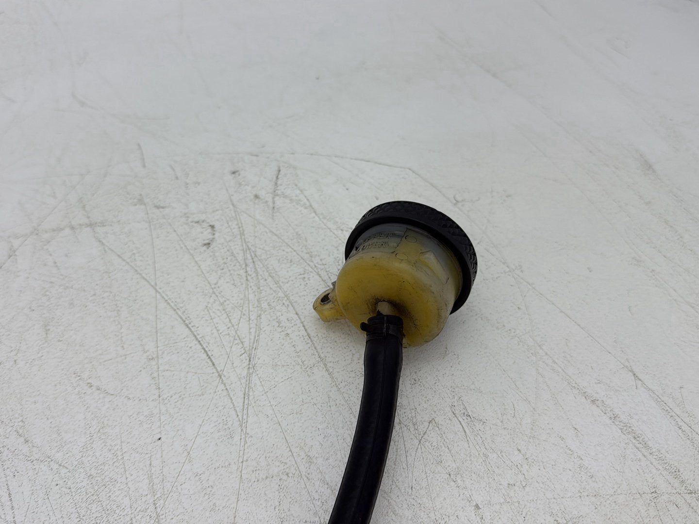06 Harley Sportster XL883L 883 Low Rear Brake Master Cylinder Bottle Brake Line