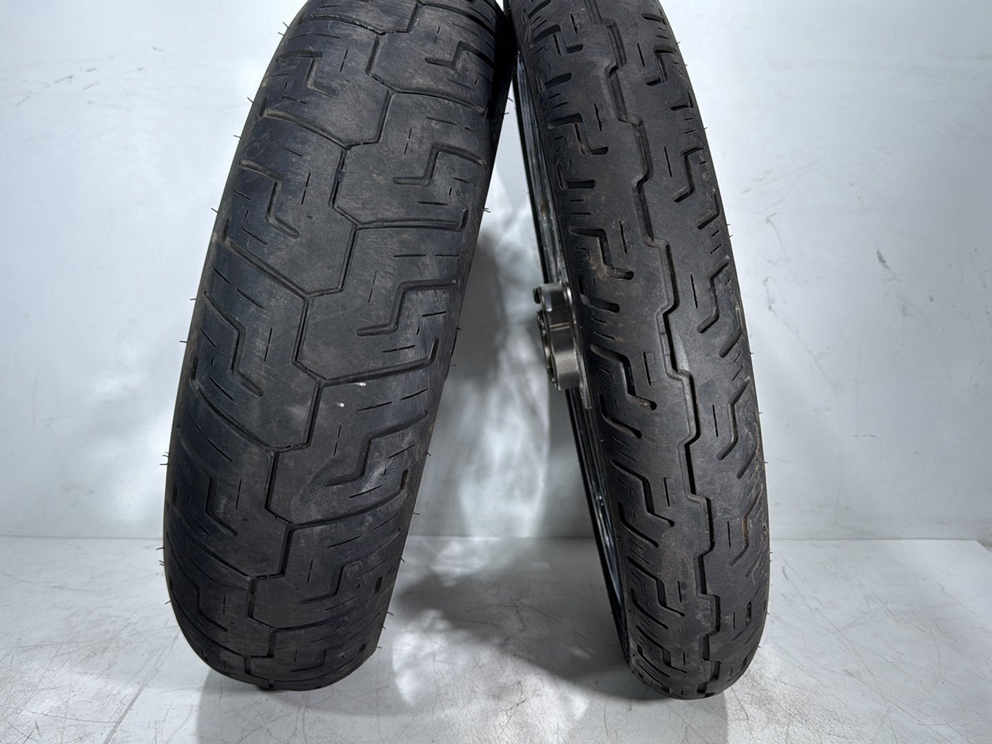 2007 Harley Dyna Street Bob FXDBI OEM Front Rear Wheel Rim Tire Spoked