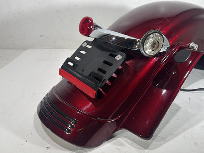 2014 Harley Street Glide Touring FLHXS OEM Rear Wheel Fender & Turn Signals Bar